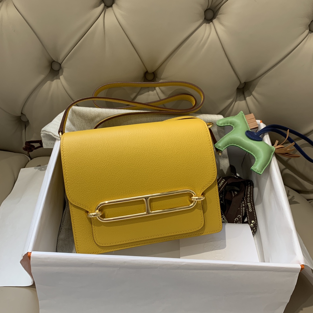 에르메스 룰리스18 옐로우 금장 에버컬러